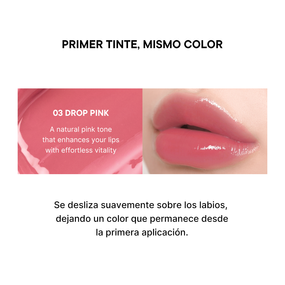 Hevvy Makeup First Stain Glow Tint - Drop Pink