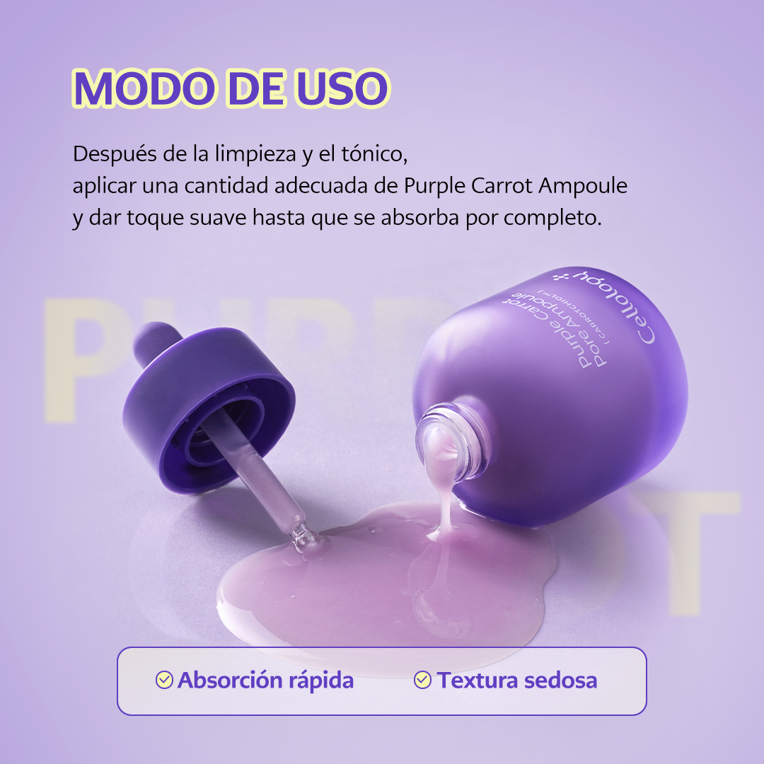 🚀 Cellology Purple Carrot Pore Ampoule 30mL