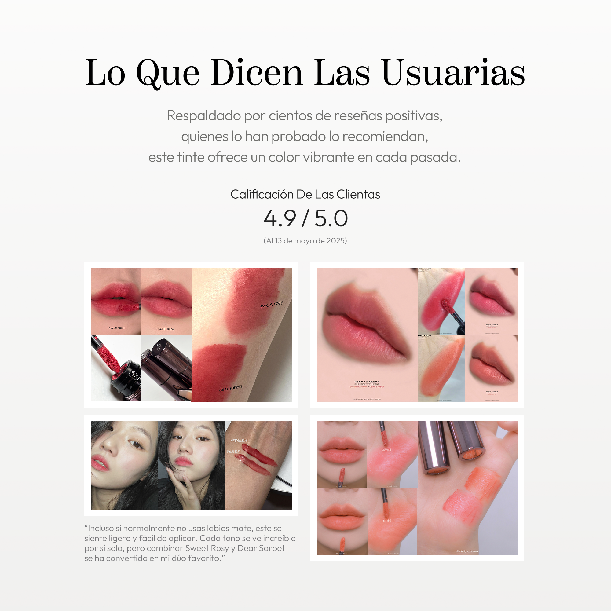 Hevvy Makeup Blurring Effect Lip Tint - Burnt Pumpkin