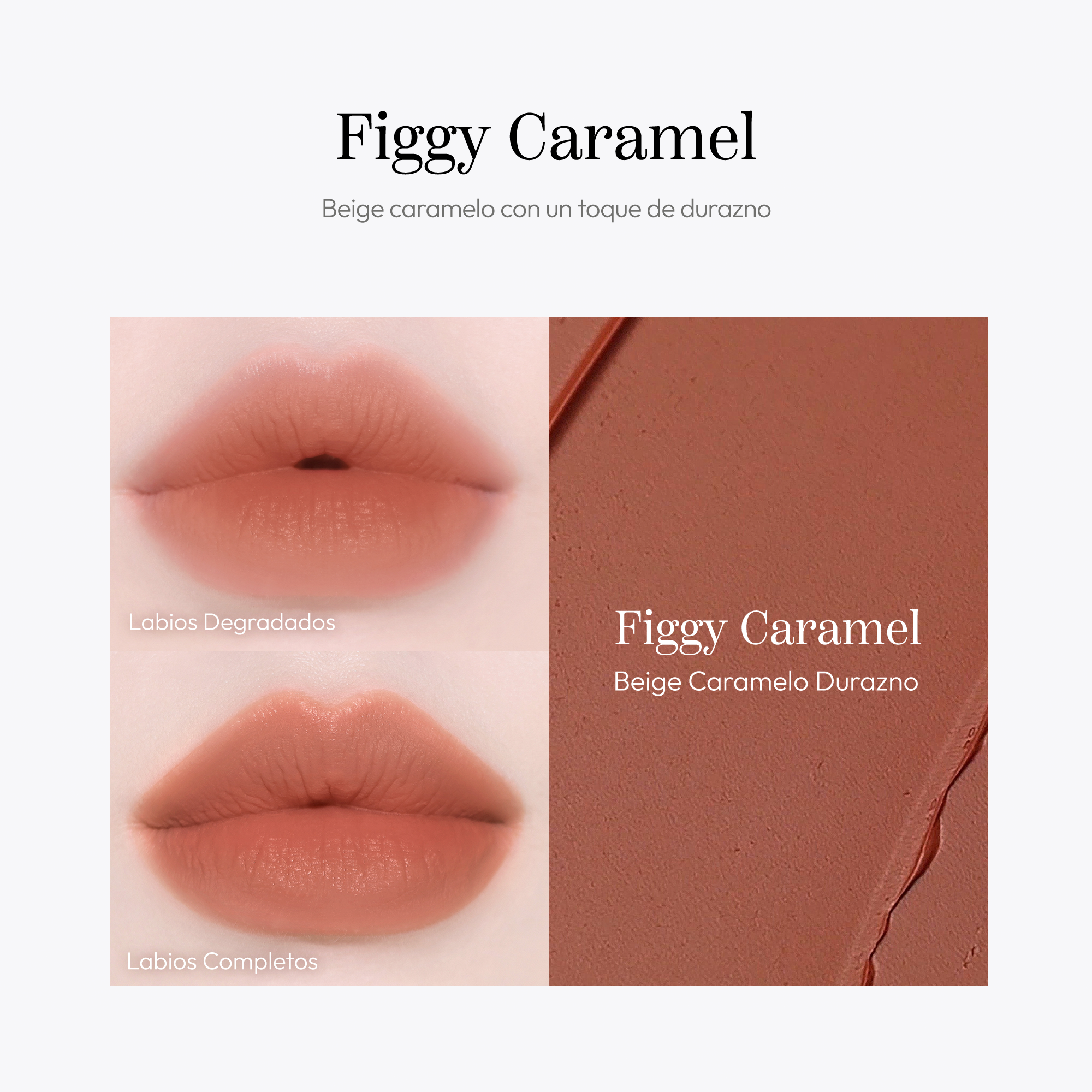 Hevvy Makeup Blurring Effect Lip Tint - Figgy Caramel